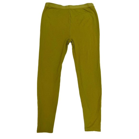 J. CREW Olive Green Leggings Ankle Zippers Size XL - Picture 2 of 12